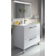 MOBILE BAGNO cm.80X45X80H C/SPECCHIO BIA