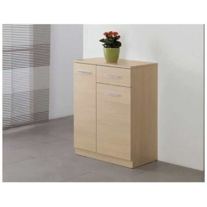 Colonna Bagno Armadio Portascope Mobiletto 1 Anta Feridras - Colore: Bianco