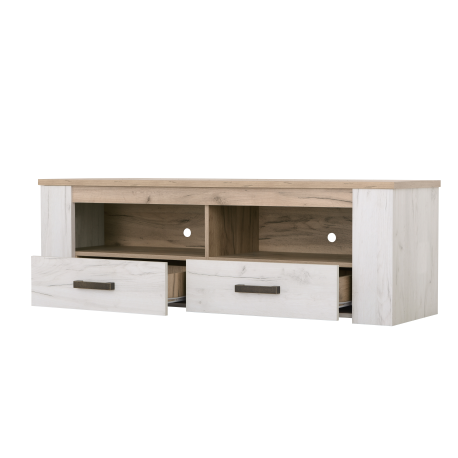 PORTA TV DENMARK ROVERE SBIANCATO 150CM