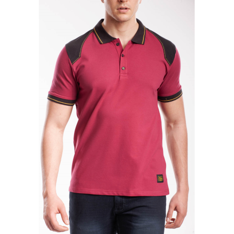 LEWIS POLO WORK ROSSO LAMPONE TG.  L