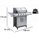 BARBECUE GAS CHAR-BROIL PERFORMANCE PRO4