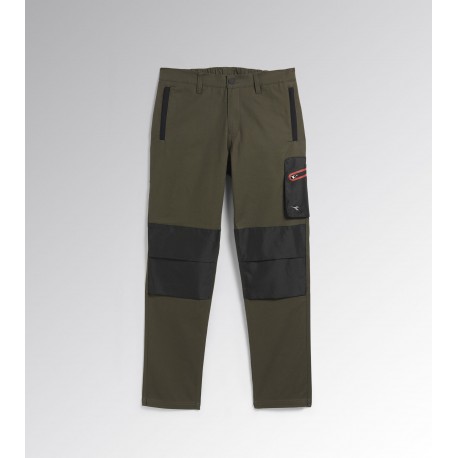 DIADORA PANTALONI STRETCH VERDE TG.  L