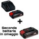 STARTER KIT EINHELL 2 BATTERIE 18V 2,5AH