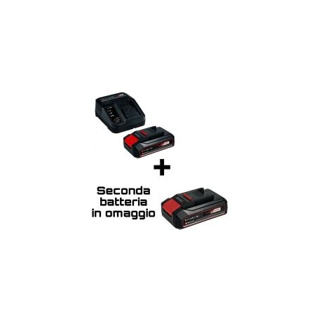 STARTER KIT EINHELL 2 BATTERIE 18V 2,5AH