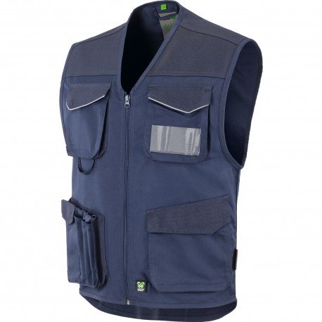 GILET NERI CONVOY MULTITASCHE BLU   S