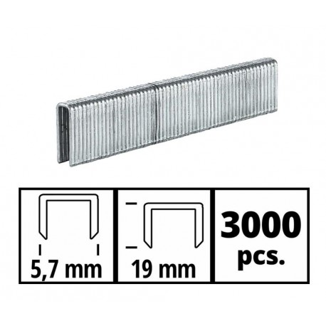 PUNTI 5.7X19MM 3000PZ X CHIODATRICE PNEU