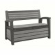 PANCHINA KETER HUDSON STORAGE BENCH WOOD