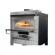 FORNO A LEGNA ROSSOFUOCO CUBO C/CARRELLO