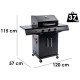 BARBECUE GAS CHAR-BROIL PERFORMANCE CORE