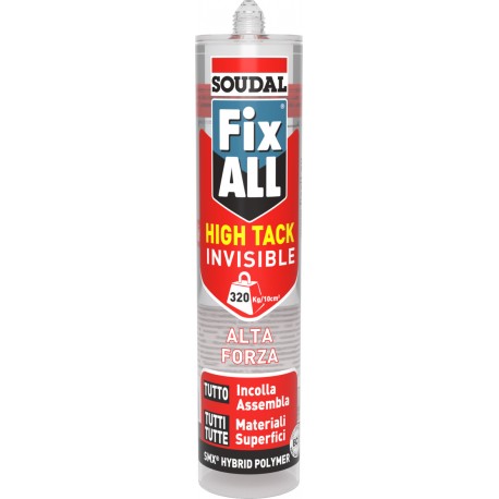 FIX ALL HIGH TACK INVISIBILE CARTUCCIA